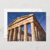 Impressitaly Segesta Temple Briefkaart (Voorkant / Achterkant)