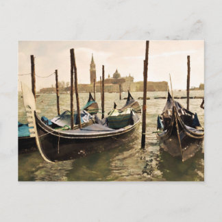 Impressitaly Venezia Gondole Briefkaart