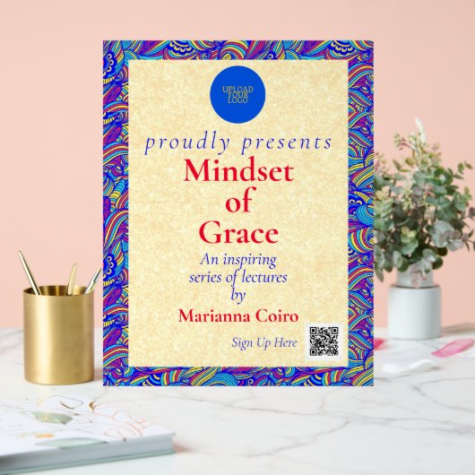 Impressive Personalized Colorful Acryl Bord (Huwelijk)