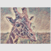 Impressivet Animal - Giraffe Tissuepapier (Voorkant)