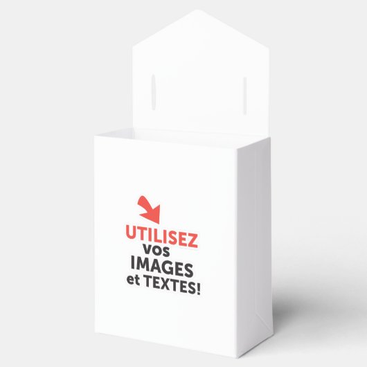 Imprimer vos conceptions en ligne en français bedankdoosjes (Geopend)