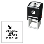 Imprimer vos conceptions en ligne en français  zelfinktende stempel (In situ)