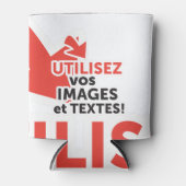 Imprimer vos design en ligne DIY en Français Blikjeskoeler (Voorkant)