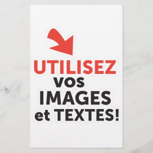 Imprimer vos design en ligne DIY en Français Briefpapier