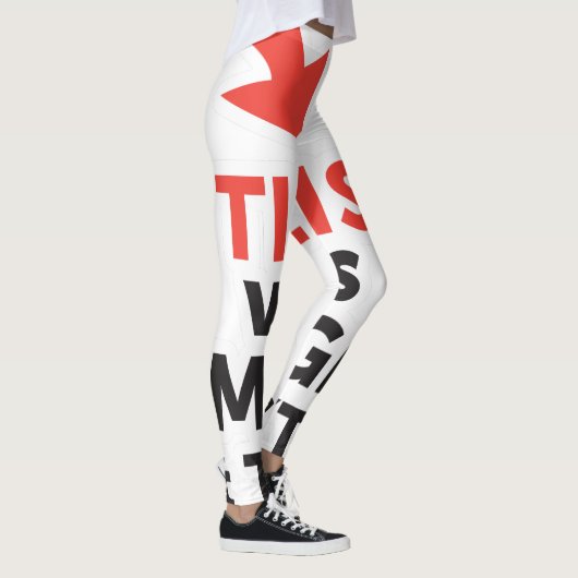 Imprimer vos design en ligne DIY en Français Leggings (Rechts)