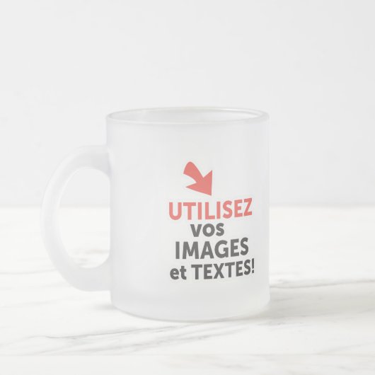 Imprimer vos design en ligne DIY en Français Matglas Koffiemok (Links)