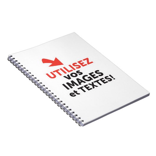 Imprimer vos design en ligne DIY en Français Notitieboek (Rechterzijde)
