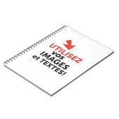 Imprimer vos design en ligne DIY en Français Notitieboek (Linkerzijde)