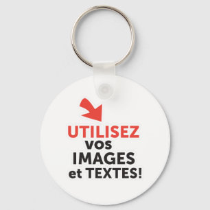 Imprimer vos design en ligne DIY en Français Sleutelhanger