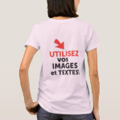 Imprimer vos design en ligne DIY en Français T-shirt (Achterkant)
