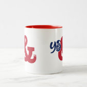 Improv | Ja en | Tweekleurige Koffiemok (Center)