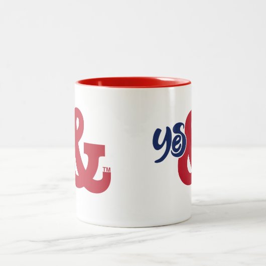 Improv | Ja en | Tweekleurige Koffiemok (Center)