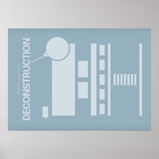 Improv Long Format: Deconstruction Poster (Voorkant)