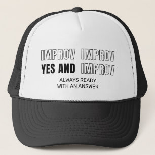 IMPROV YES en improvisatie comedy Trucker Pet