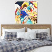Improvisatie 30 (kanonnen) door Wassily Kandinsky Canvas Afdruk (Insitu (Slaapkamer))