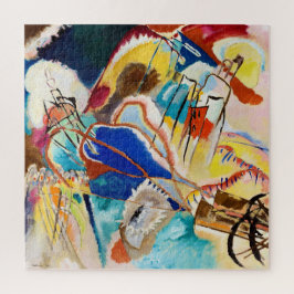 Improvisatie 30 (kanonnen) door Wassily Kandinsky Legpuzzel