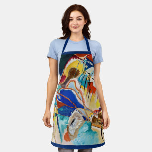 Improvisatie 30 (kanonnen) door Wassily Kandinsky Schort