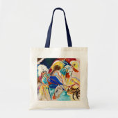 Improvisatie 30 (kanonnen) door Wassily Kandinsky Tote Bag (Voorkant)