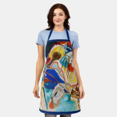 Improvisatie 30 (Kanonnen) van Wassily Kandinsky Schort (Gedragen)