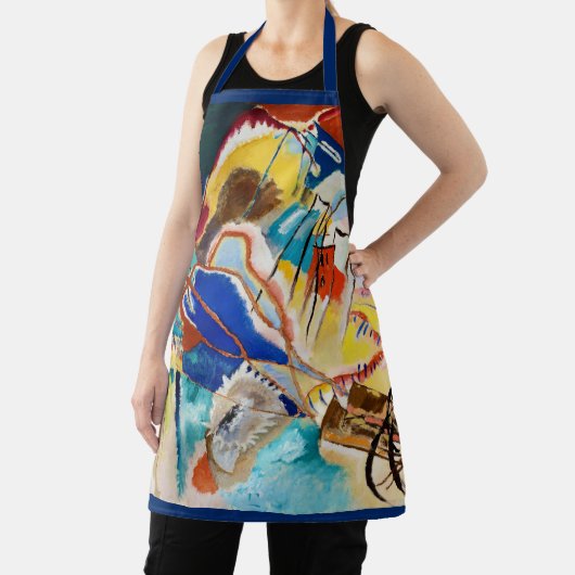 Improvisatie 30 (Kanonnen) van Wassily Kandinsky Schort (Insitu)