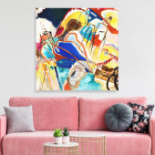 Improvisatie 30 (Kanons) door Wassily Kandinsky Canvas Afdruk (Insitu (Woonkamer))