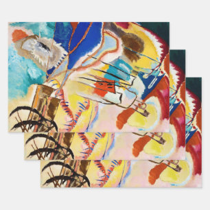 Improvisatie 30 (Kanons) door Wassily Kandinsky Inpakpapier Vel