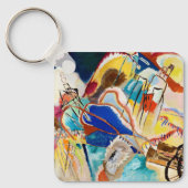 Improvisatie 30 (Kanons) door Wassily Kandinsky Sleutelhanger (Voorkant)