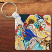 Improvisatie 30 (Kanons) door Wassily Kandinsky Sleutelhanger (Voorkant)