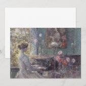 Improvisatie door Frederick Childe Hassam (Voorkant / Achterkant)