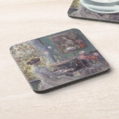 Improvisatie door Frederick Childe Hassam Bier Onderzetter (Linkerzijde)