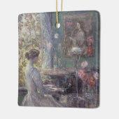 Improvisatie door Frederick Childe Hassam Keramisch Ornament (Links)