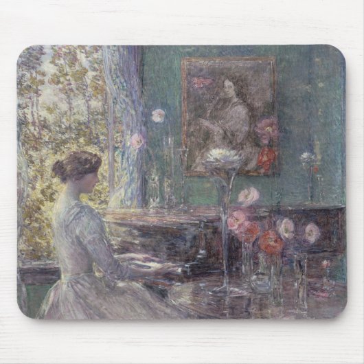 Improvisatie door Frederick Childe Hassam Muismat (Voorkant)