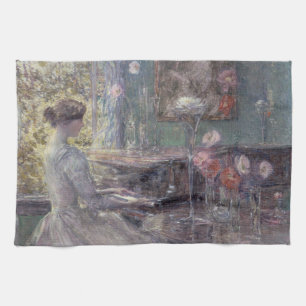 Improvisatie door Frederick Childe Hassam Theedoek