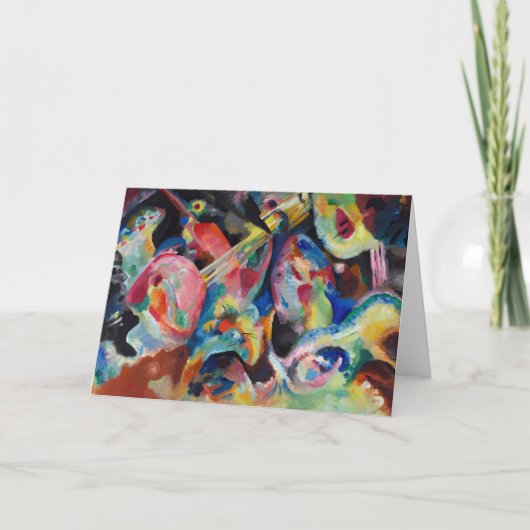 Improvisatie overstroming | Kandinsky Kaart (Voorkant)