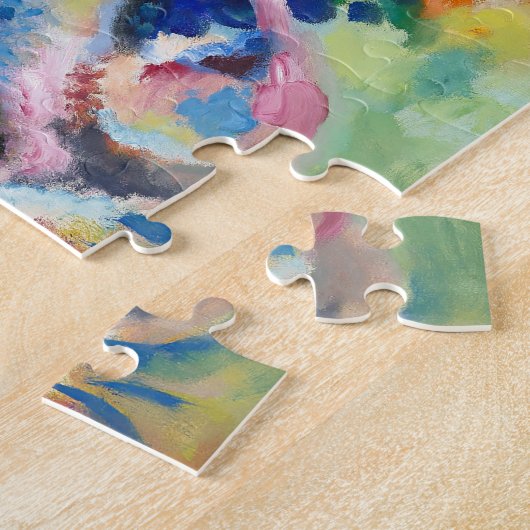 Improvisatie overstroming | Kandinsky Legpuzzel (Zijkant)