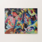 Improvisatie overstroming | Kandinsky Legpuzzel (Horizontaal)