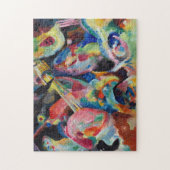 Improvisatie overstroming | Kandinsky Legpuzzel (Verticaal)