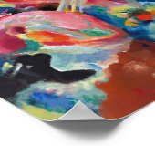 Improvisatie overstroming | Kandinsky Poster (Hoek)