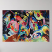 Improvisatie overstroming | Kandinsky Poster (Voorkant)