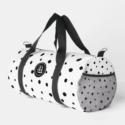 Improvisatie stippen. plunjezak (Rechterhoek)