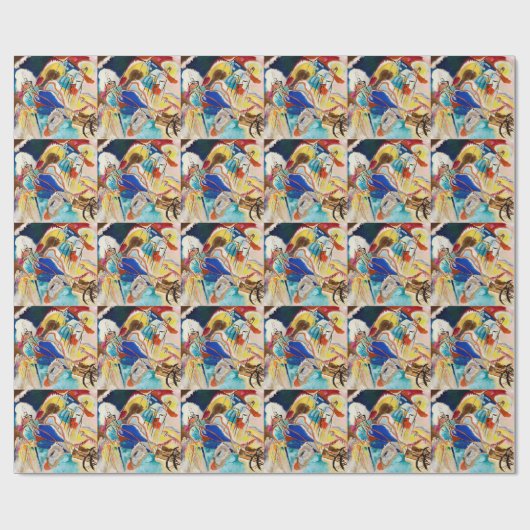 Improvisation 30 (Cannons) by Wassily Kandinsky Cadeaupapier (Vlak)