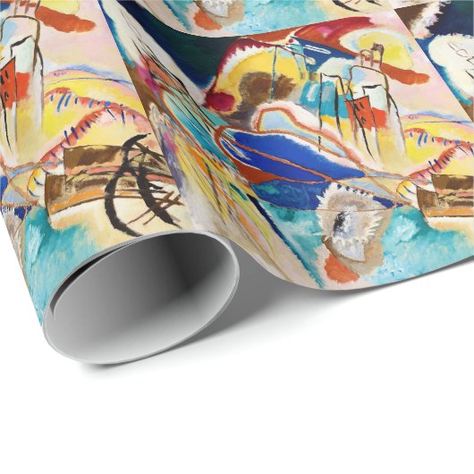 Improvisation 30 (Cannons) by Wassily Kandinsky Cadeaupapier (Rol Hoek)