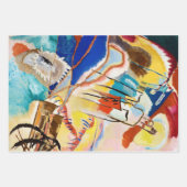 Improvisation 30 (Cannons) by Wassily Kandinsky Inpakpapier Vel (Voorkant 3)