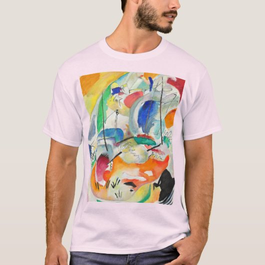 Improvisation 31, Sea Battle by Wassily Kandinsky T-shirt (Voorkant)