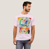 Improvisation 31, Sea Battle by Wassily Kandinsky T-shirt (Voorkant volledig)