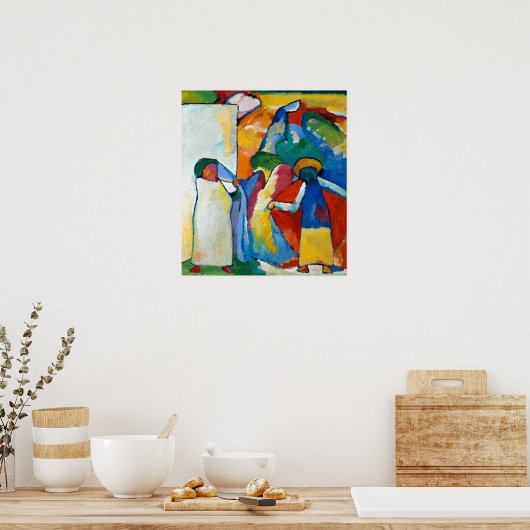 Improvisation 6 (African), Kandinsky 1909 Poster (Keuken)