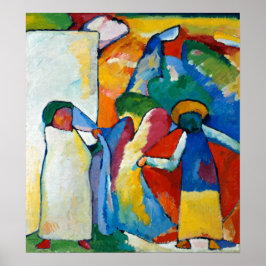Improvisation 6 (African), Kandinsky 1909 Poster