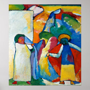 Improvisation 6 (African), Kandinsky 1909 Poster