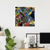 Improvisation 9, abstract art by Wassily Kandinsky Poster (Thuiskantoor)
