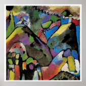 Improvisation 9, abstract art by Wassily Kandinsky Poster (Voorkant)